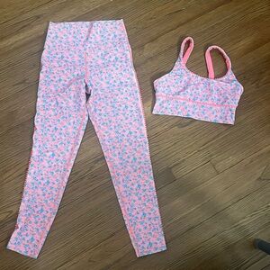 Loveshackfancy x Beach Riot Workout Set (Size M)